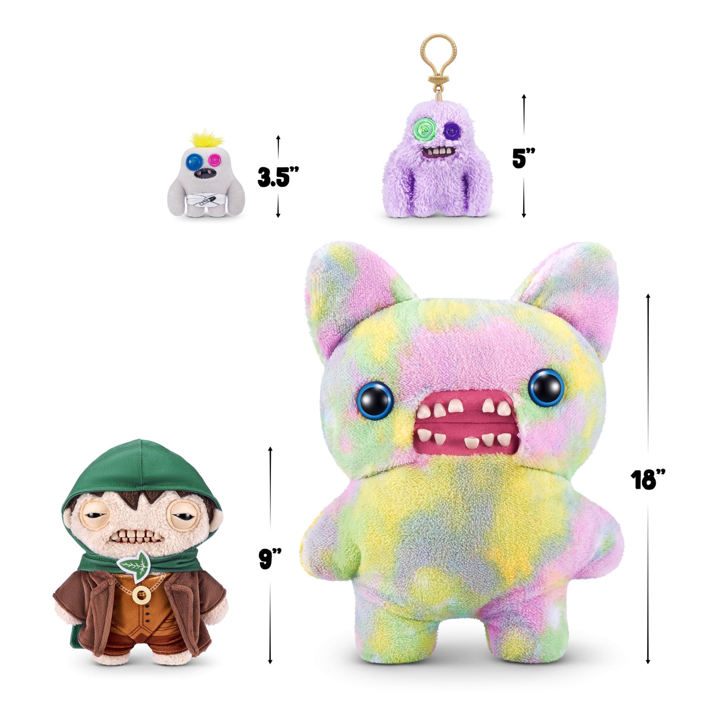 Fuggler Lord of the Rings Frodo Plush – 9-Inch Collectible Toy