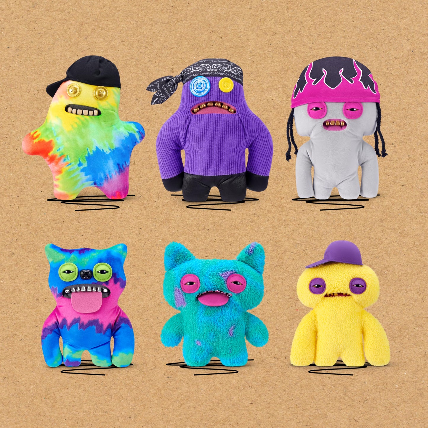 Fuggler Fugg Life 22cm Plush Toy (Squidge) – Funny Ugly Monster by ZURU