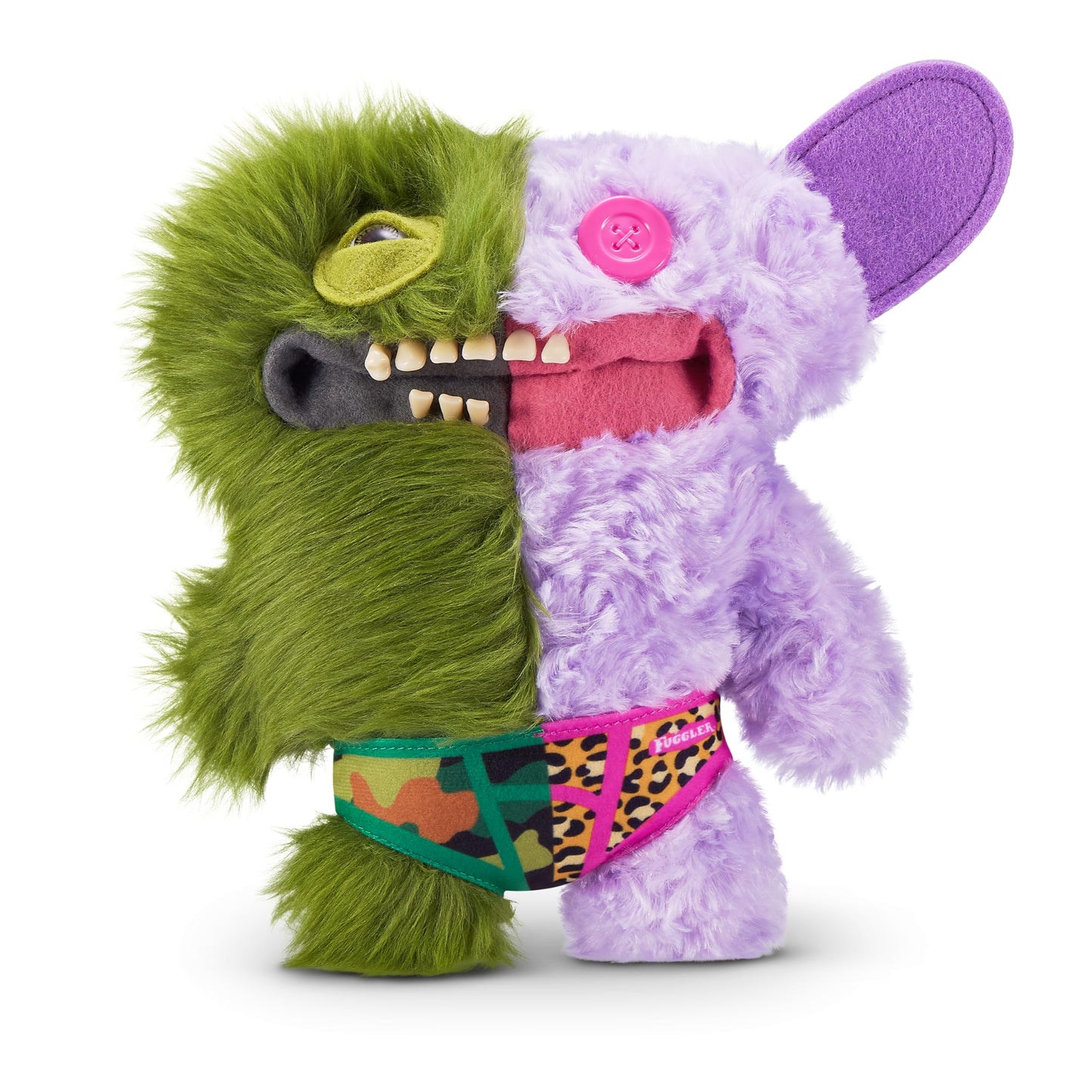Fuggler Misfit Monsters 23 cm Series 1 – Count Underoo Mcgoo & Grin (Green & Lilac)