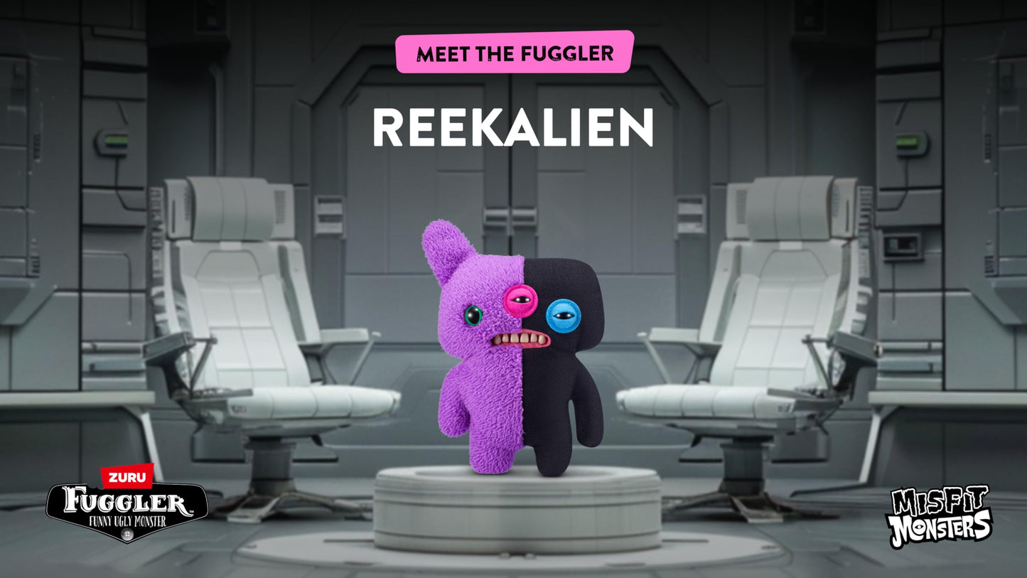 Fuggler Misfit Monsters 23 cm Series 1 by Zuru – Reeko & Annoyed Alien Plush