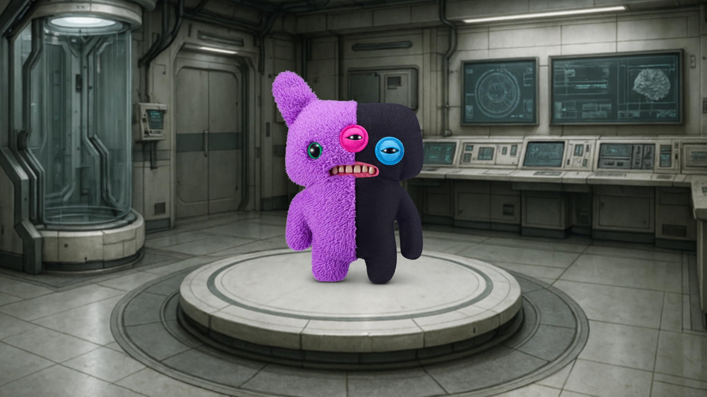 Fuggler Misfit Monsters 23 cm Series 1 by Zuru – Reeko & Annoyed Alien Plush