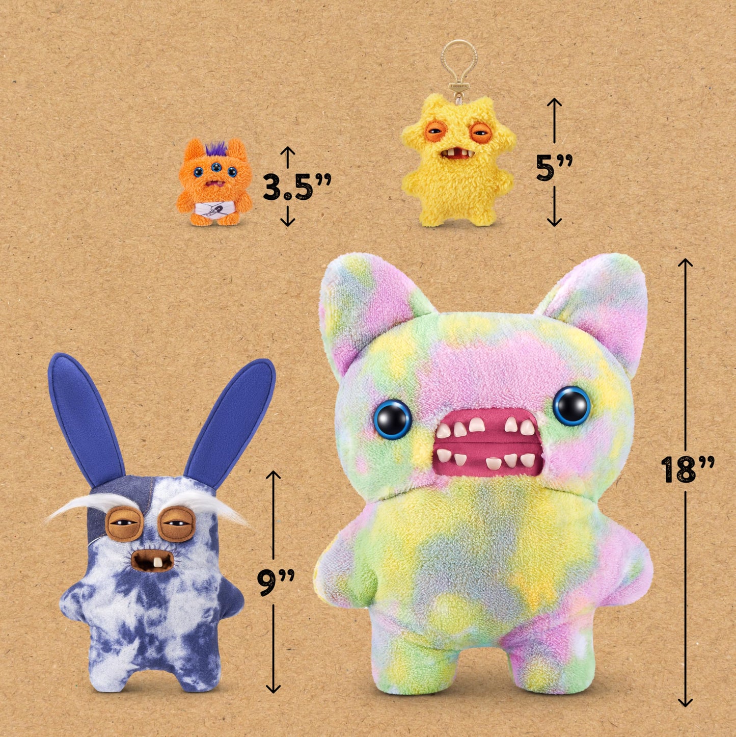 Fuggler Old Fogies 9-Inch Plush – Stinkface Ugly Monster by ZURU