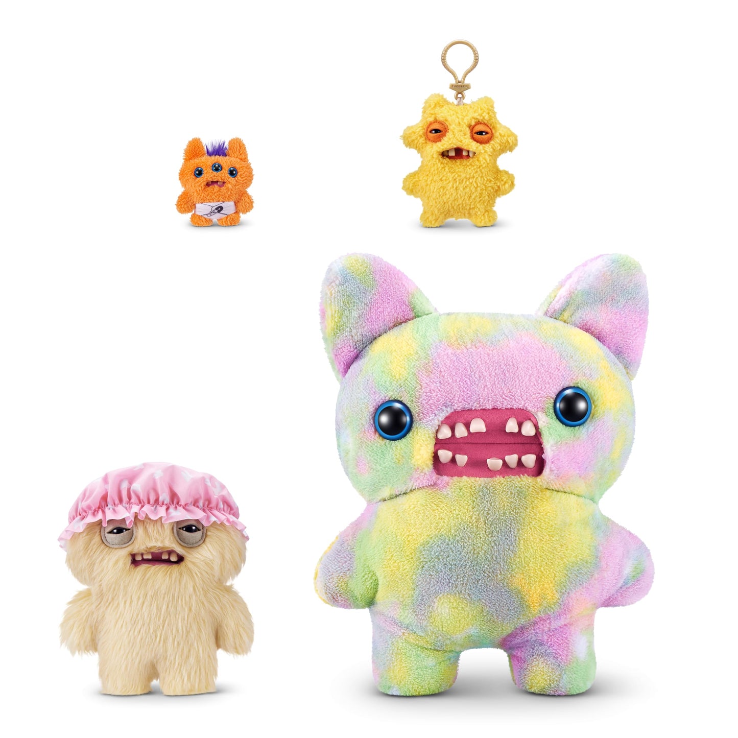 Fuggler Old Fogies 9-Inch Plush Toy (Gabby Gibbler) by ZURU – Funny Ugly Monster Stuffed Animal