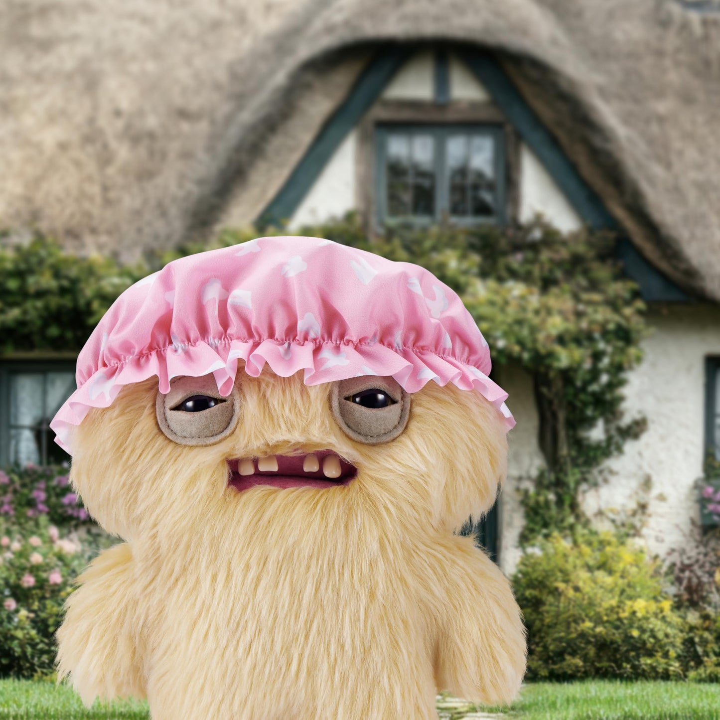 Fuggler Old Fogies 9-Inch Plush Toy (Gabby Gibbler) by ZURU – Funny Ugly Monster Stuffed Animal