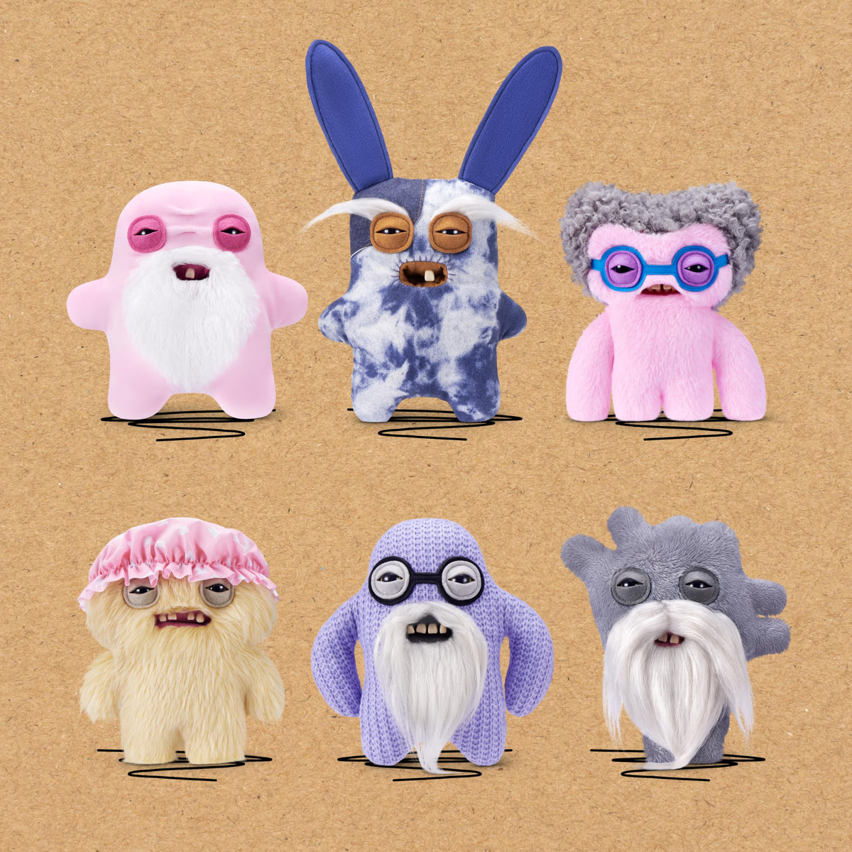 Fuggler Old Fogies 9-Inch Plush – Stinkface Ugly Monster by ZURU