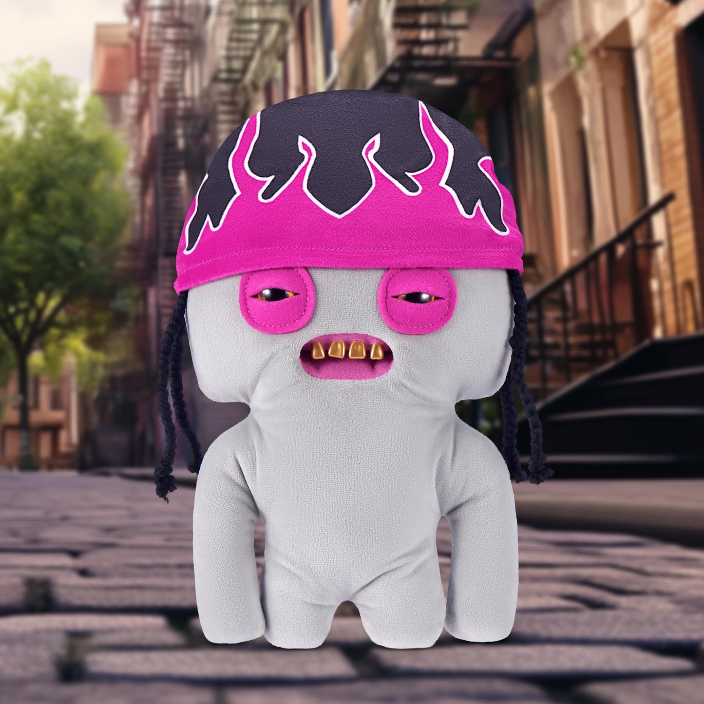 Fuggler Fugg Life 22cm Plush Toy (Squidge) – Funny Ugly Monster by ZURU
