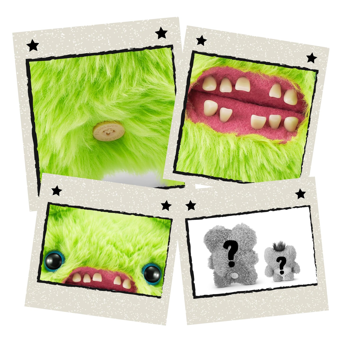 Fuggler Fugg Family by ZURU – Collectible Plush Monsters (9, 5, 3.5 inches)