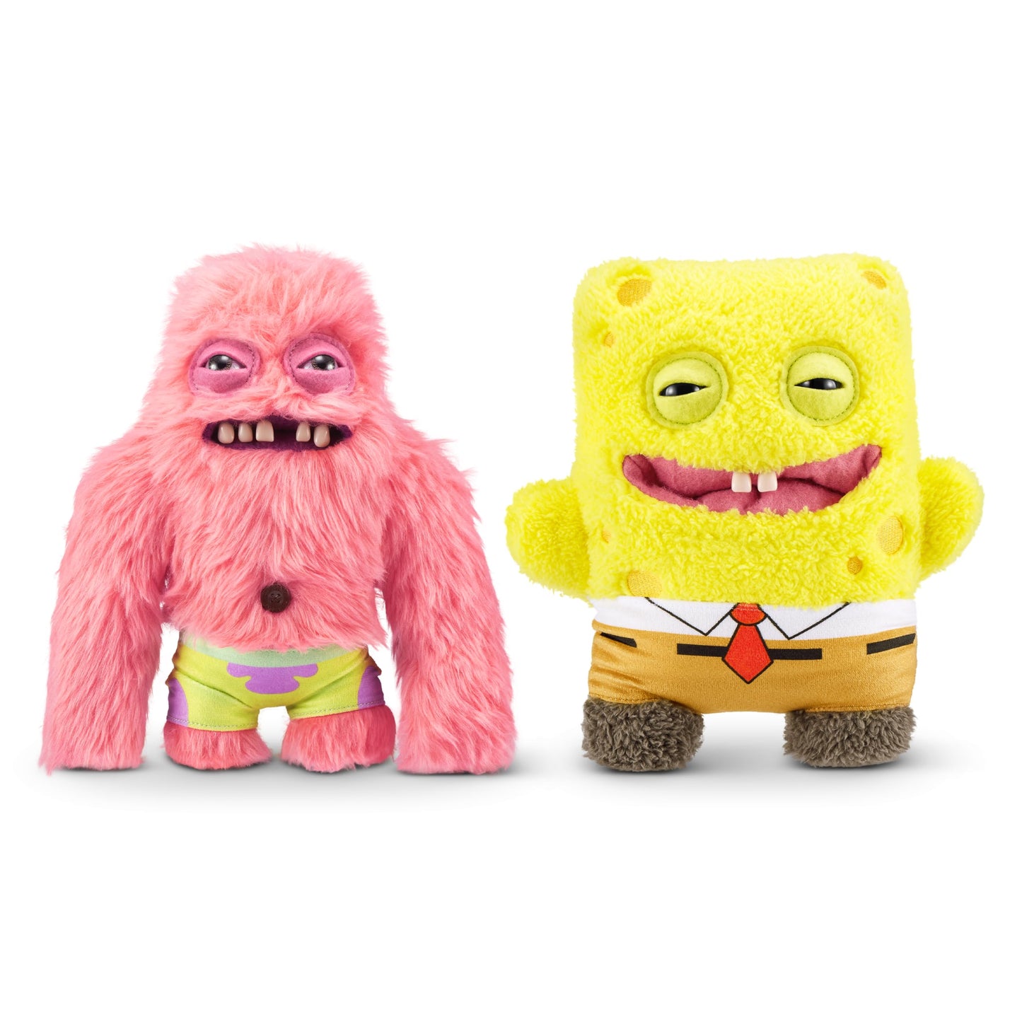 Fuggler SpongeBob SquarePants 9-Inch Plush – Patrick | Mischievous Bikini Bottom Collectible