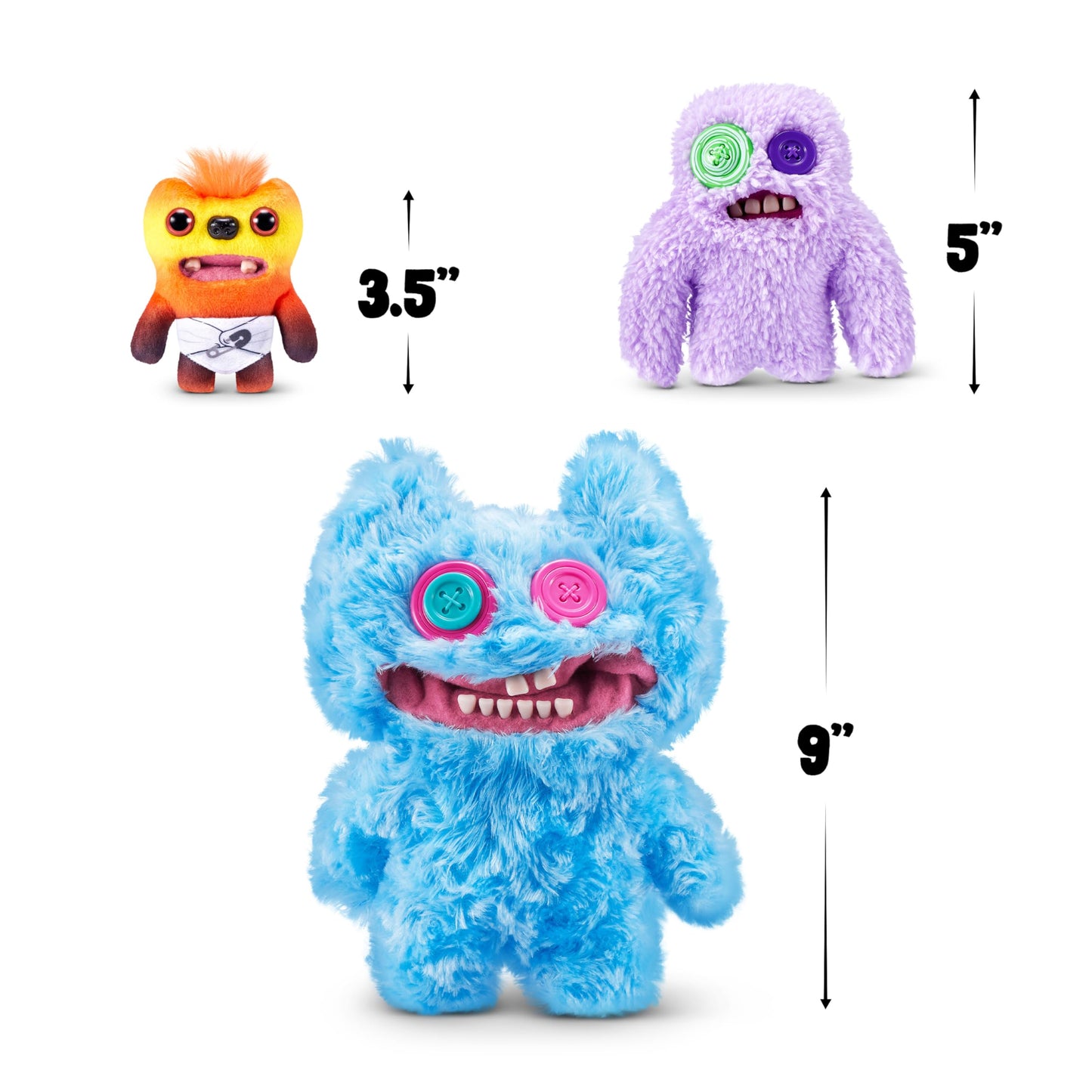 Fuggler Fugg Family by ZURU – Funny Ugly Monster Plush, Collectible Toys