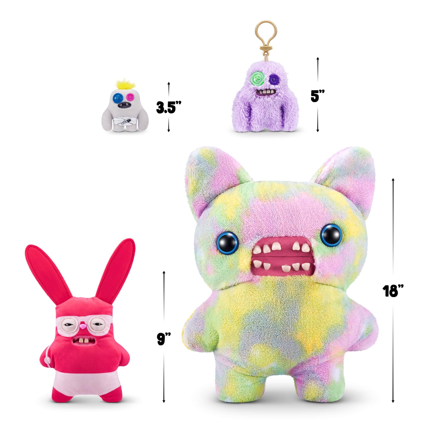 Fuggler Vacay Vibes Rabid Rabbit – 9-inch Plush Collectible by ZURU