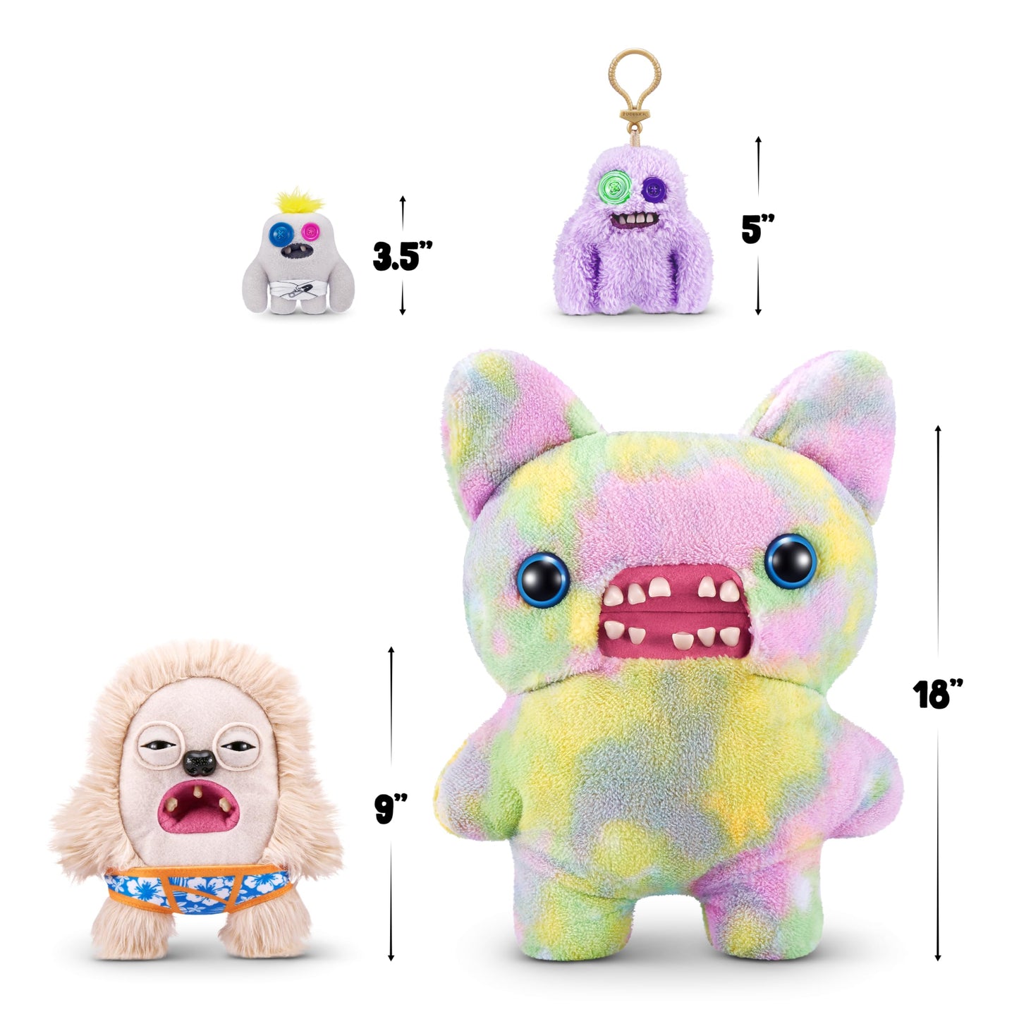 Fuggler Vacay Vibes Hedge Grog Cream — 9-Inch Plush Collectible by ZURU