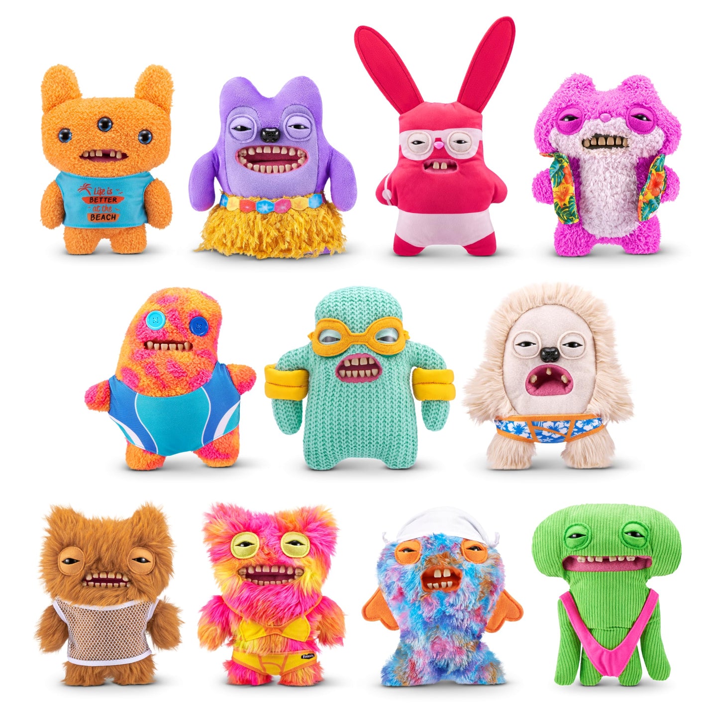 Fuggler Vacay Vibes Hedge Grog Cream — 9-Inch Plush Collectible by ZURU