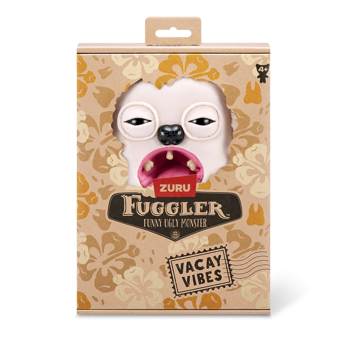 Fuggler Vacay Vibes Hedge Grog Cream — 9-Inch Plush Collectible by ZURU