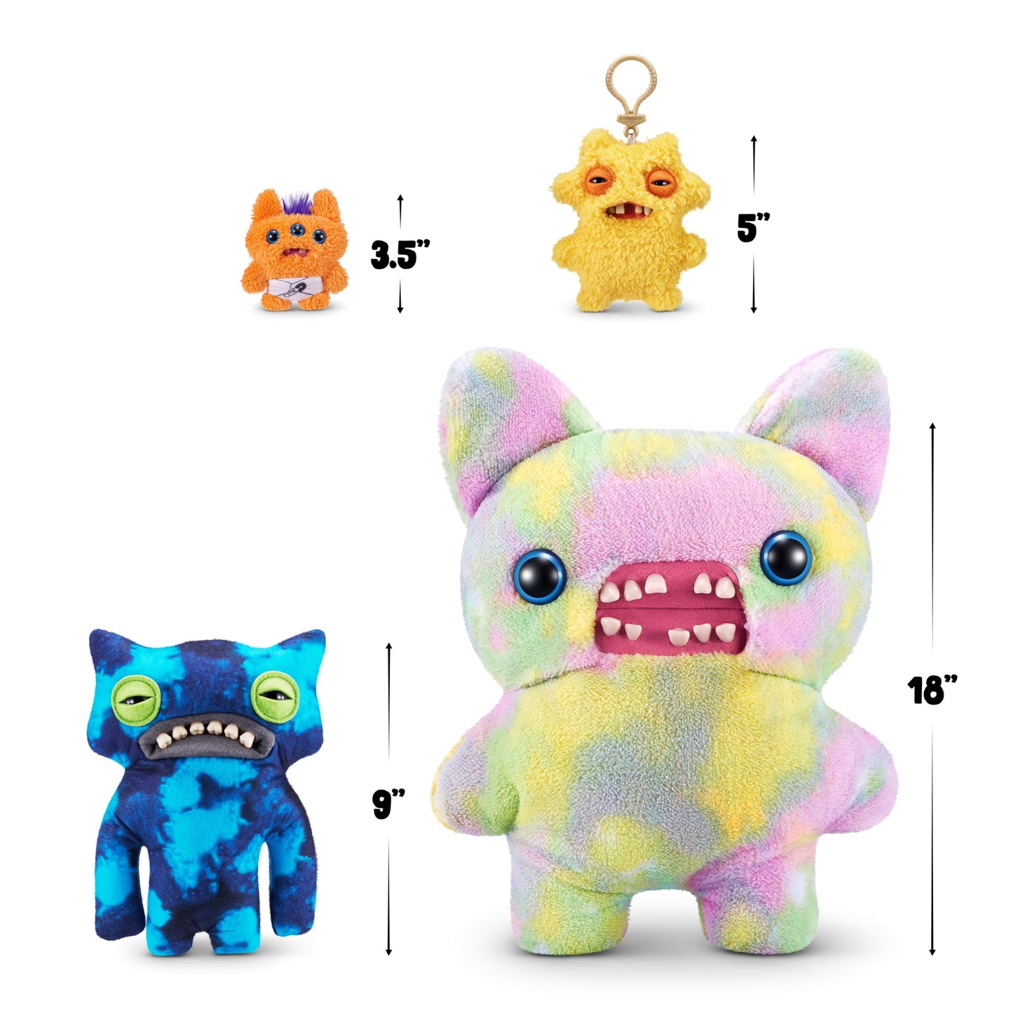 Fuggler Laboratory Misfits by ZURU – Funny Ugly Monster Plush Collectible Toy