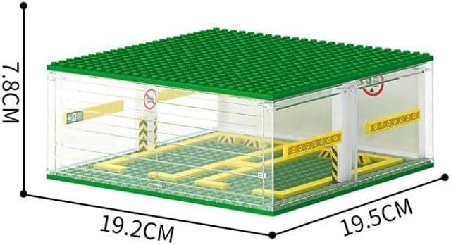 FULHOLPE 3-Layer Parking Garage for Speed Champions – DIY Display Case (Car Not Included)