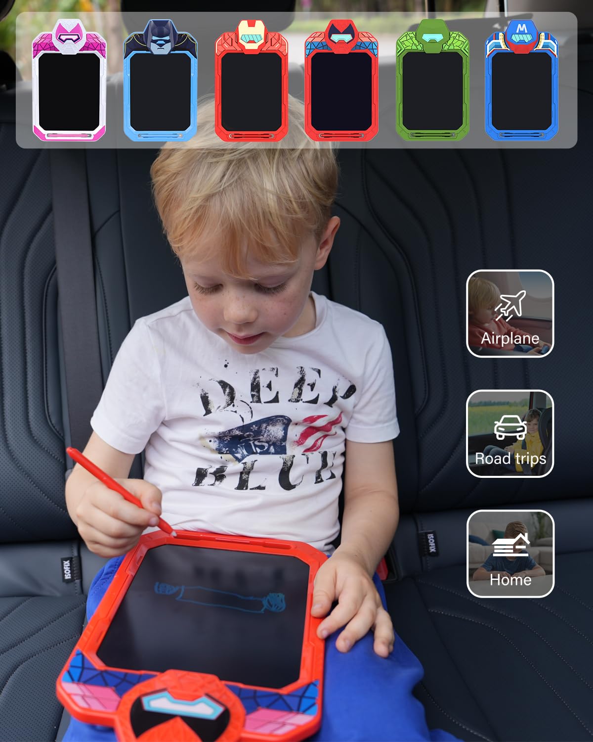 Fullware 10-Inch LCD Writing Tablet – Spider Hero for Kids