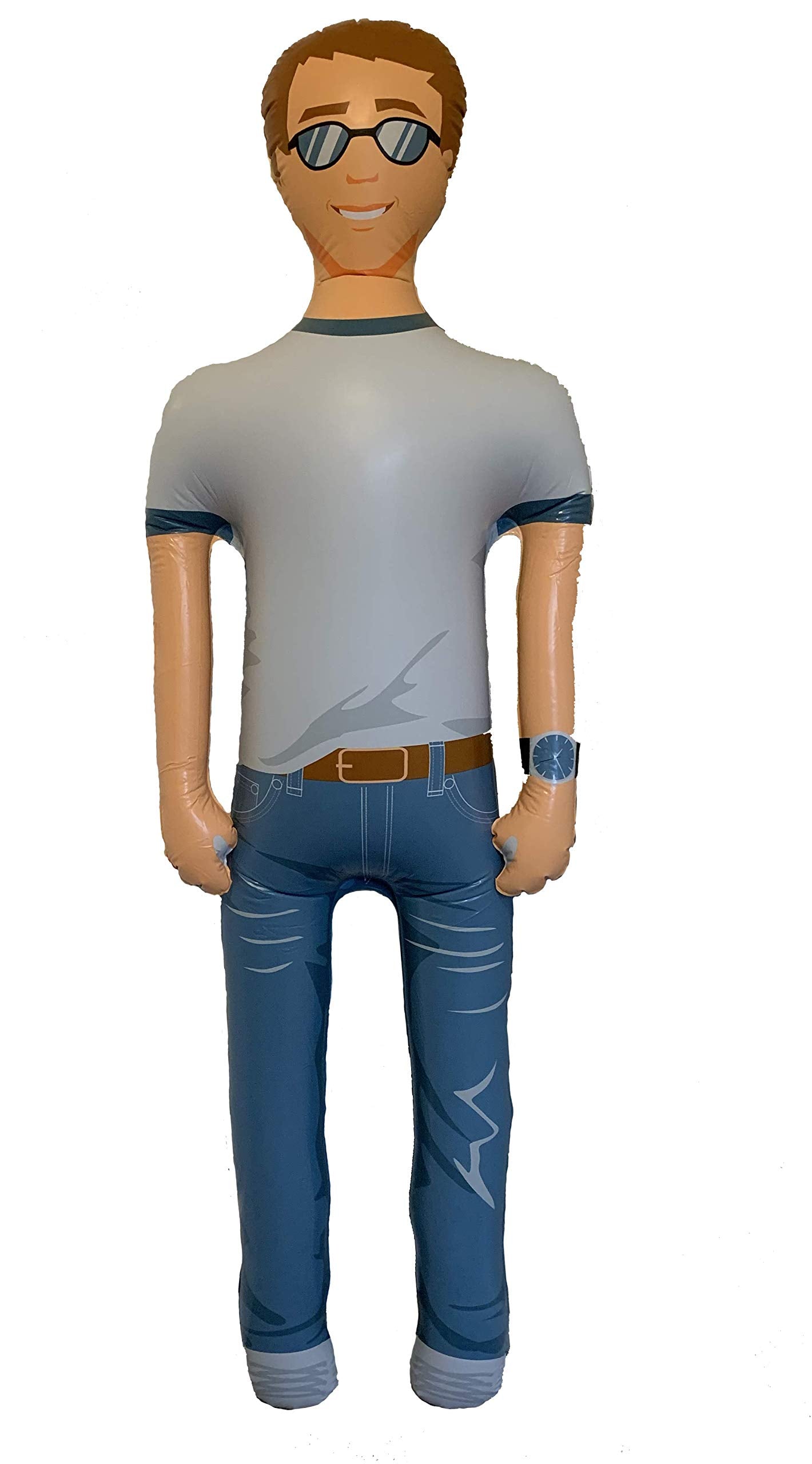 FUN Delivery Man Akin: 6-Foot Inflatable Talking Boyfriend – Hilarious Gag Gift