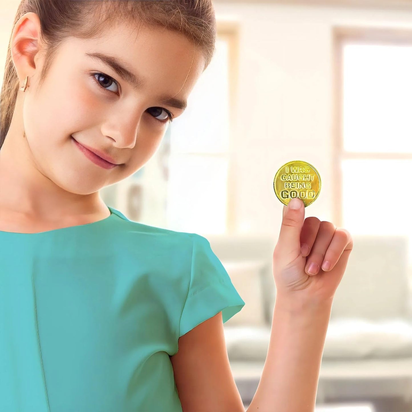 Fun Express Caught Being Good Coins — 144 Classroom Reward Tokens
