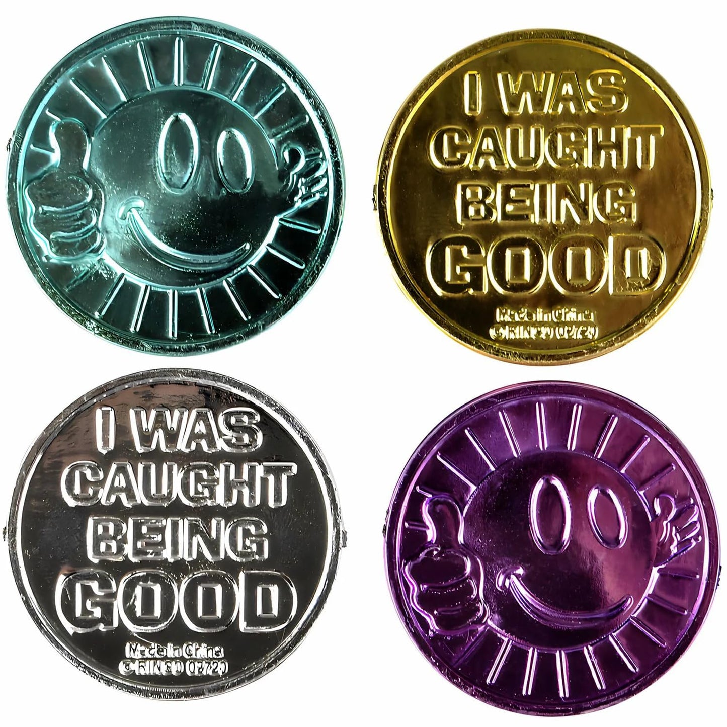 Fun Express Caught Being Good Coins — 144 Classroom Reward Tokens
