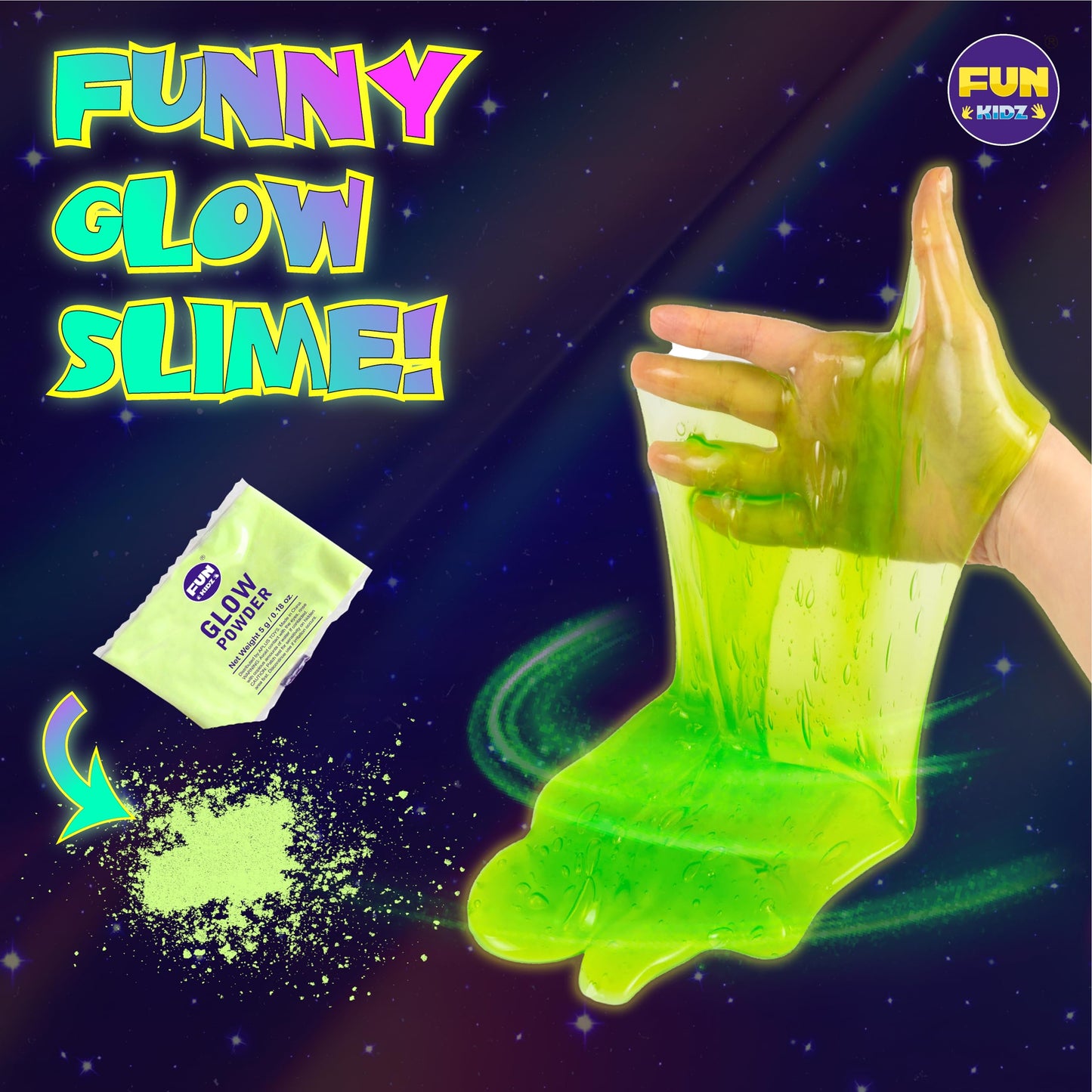 FUN KIDZ Fluffy Unicorn Slime Kit for Girls | Cloud Slime Gift Ages 6+