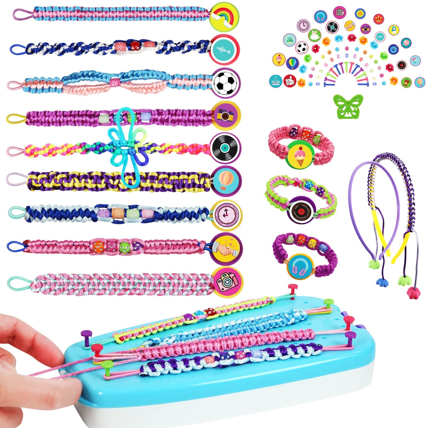 Funbud Friendship Bracelet Making Kit for Teens | DIY Crafts for Girls 6-12