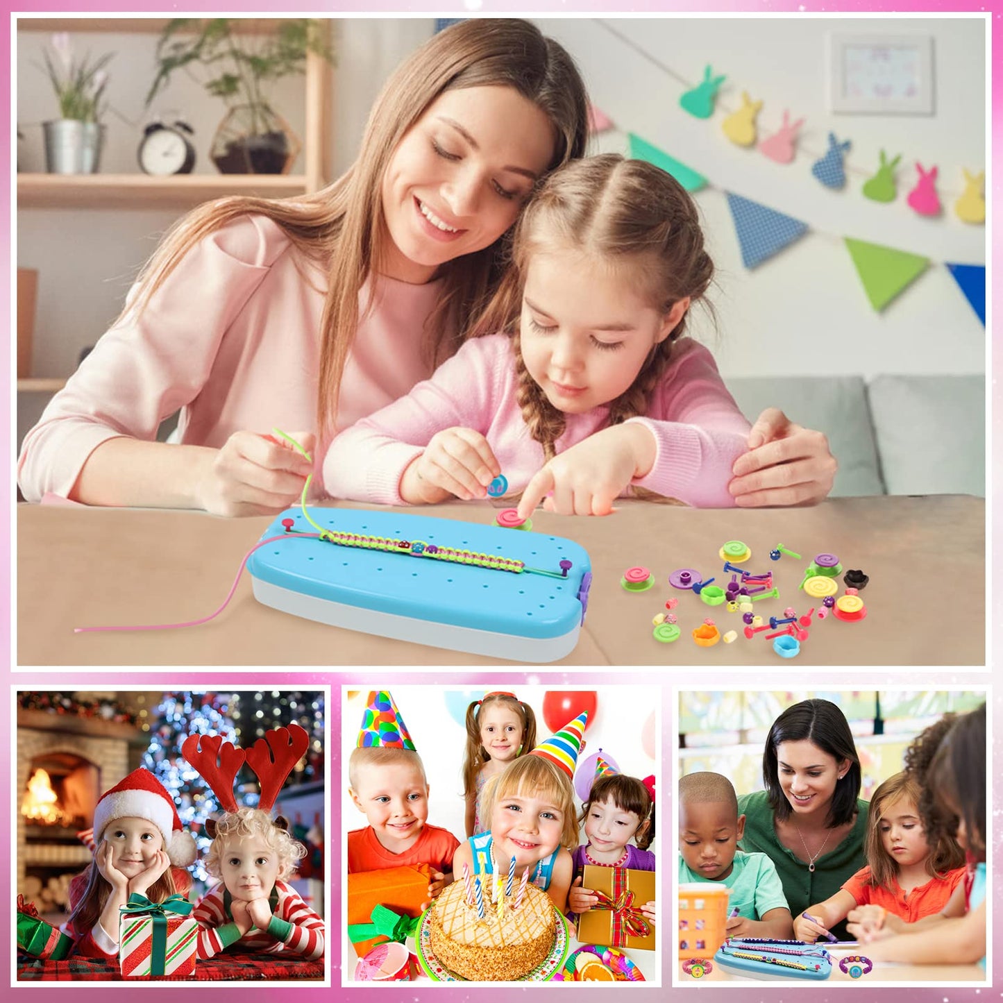 Funbud Friendship Bracelet Making Kit for Teens | DIY Crafts for Girls 6-12