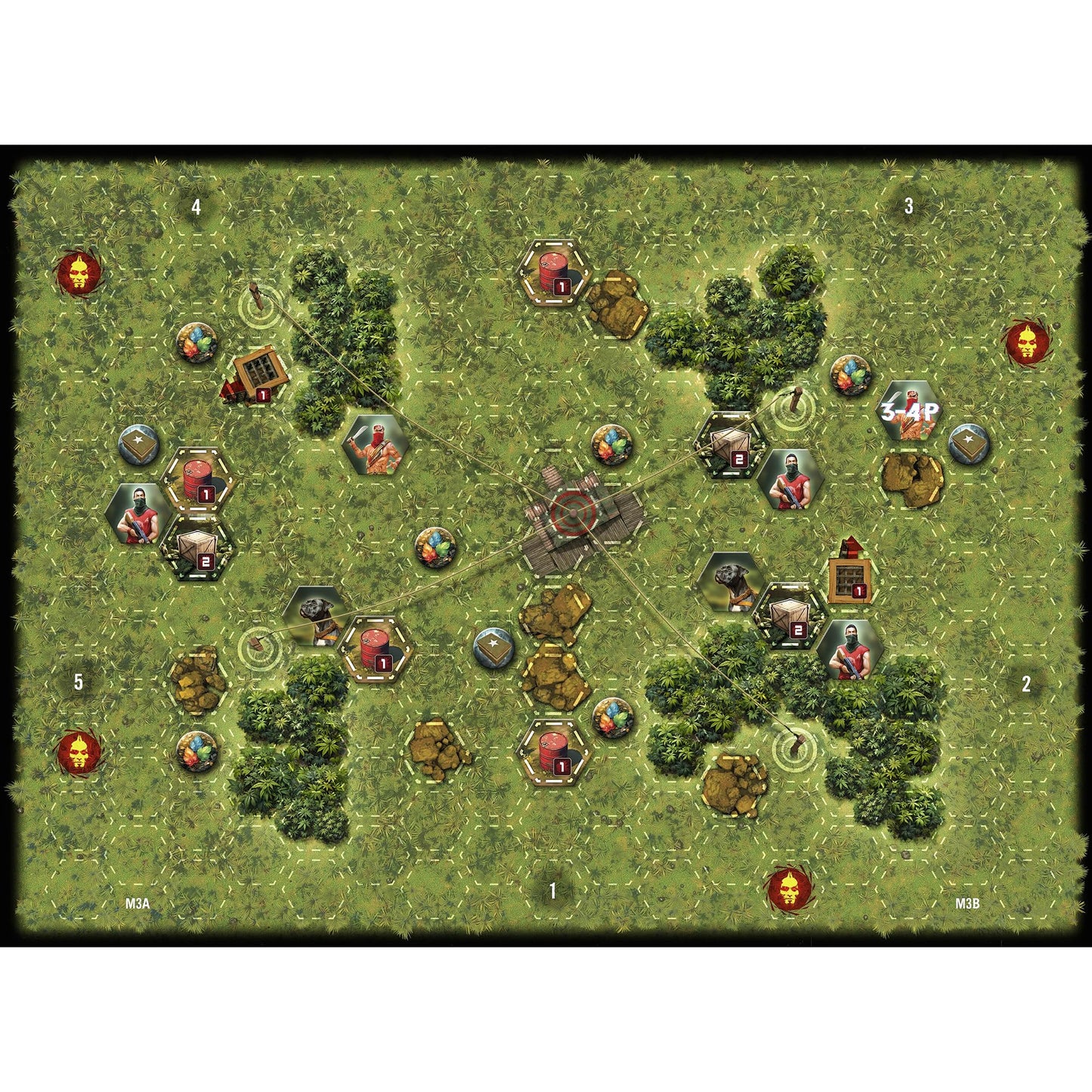 Funforge Far Cry Cooperative Board Game – Escape from Rook Islands (1-4 Players)