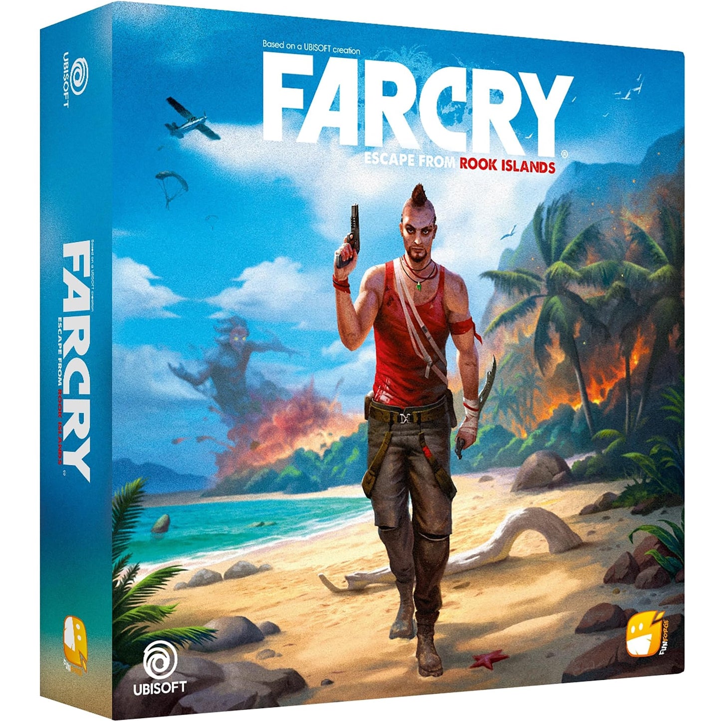 Funforge Far Cry Cooperative Board Game – Escape from Rook Islands (1-4 Players)