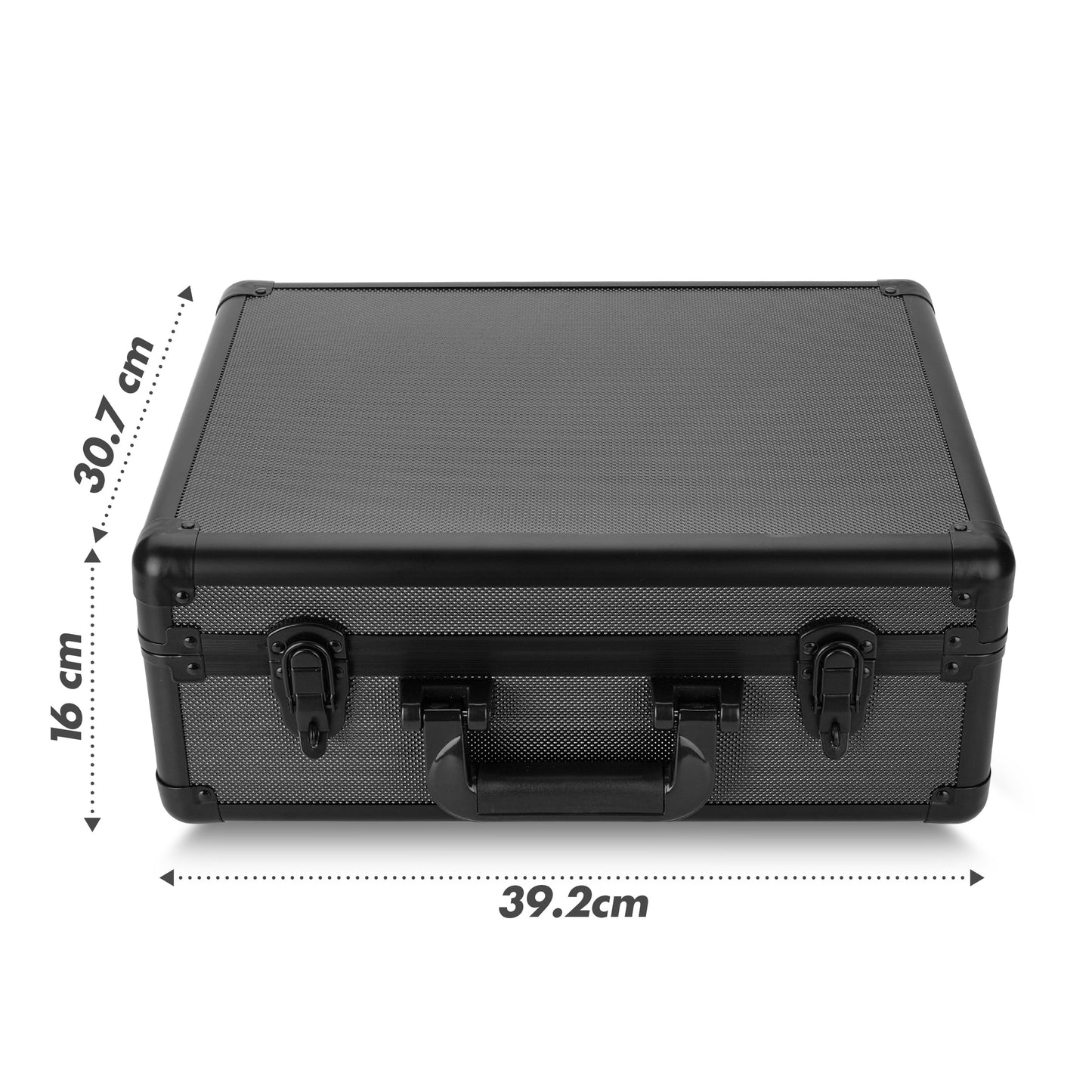FunGuys Toploader Storage Box – Holds 600+ Cards, 9 Foam Dividers, One-Touch Holders