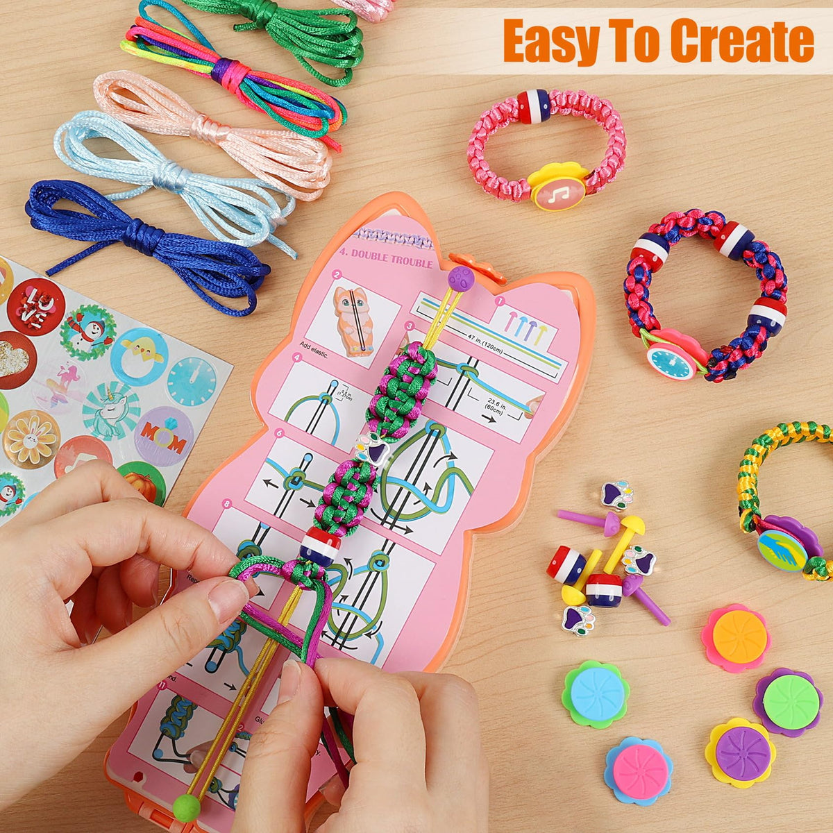 FUNiOi Bracelet Kit for Girls 8-12 | DIY Squirrel Friendship Bracelets