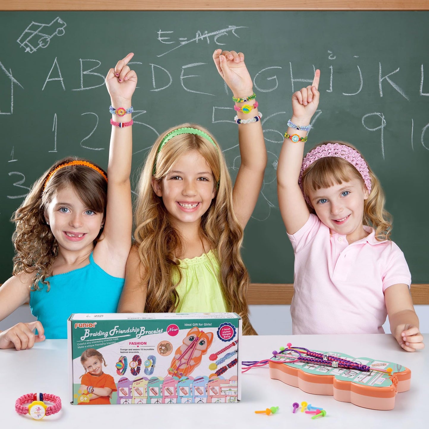 FUNiOi Bracelet Kit for Girls 8-12 | DIY Squirrel Friendship Bracelets