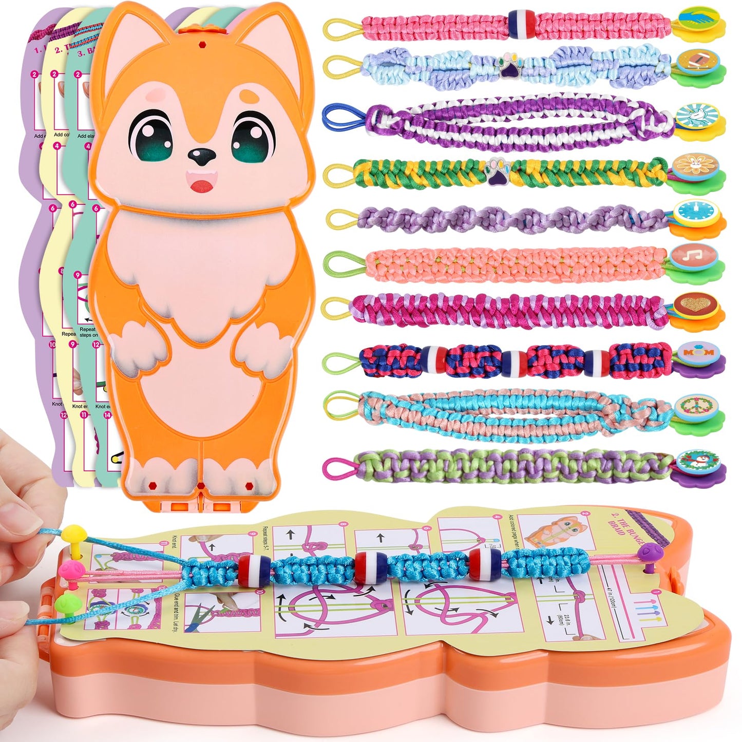 FUNiOi Bracelet Kit for Girls 8-12 | DIY Squirrel Friendship Bracelets