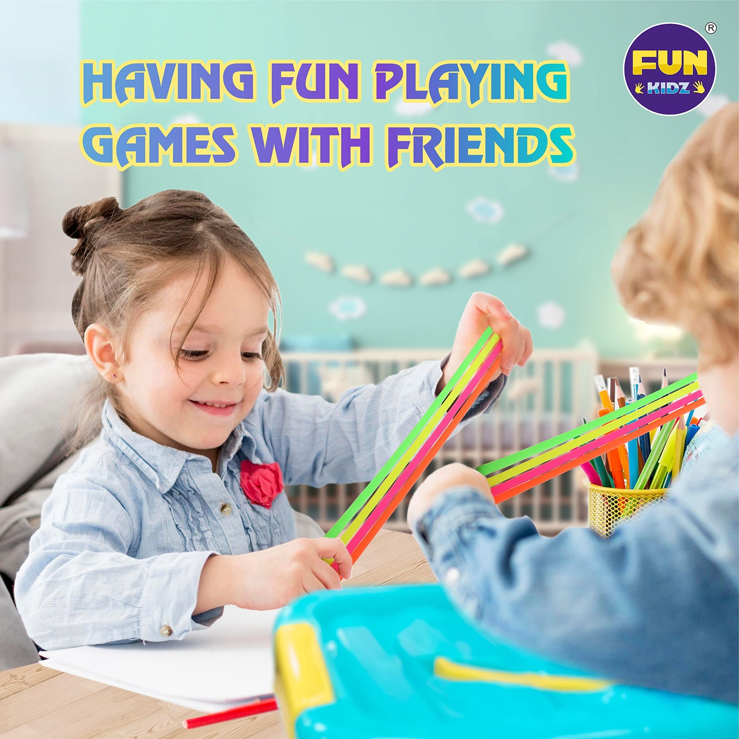 FunKidz Gift Fidget Box – Sensory Toys for Kids 3-12, Portable Storage Box