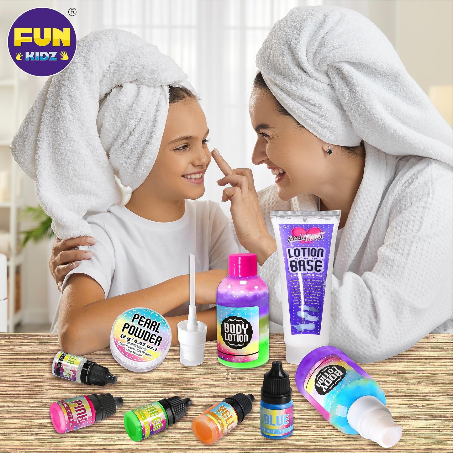 FunKidz Kid Body Lotion Making Kit – STEM Beauty Kit for Girls