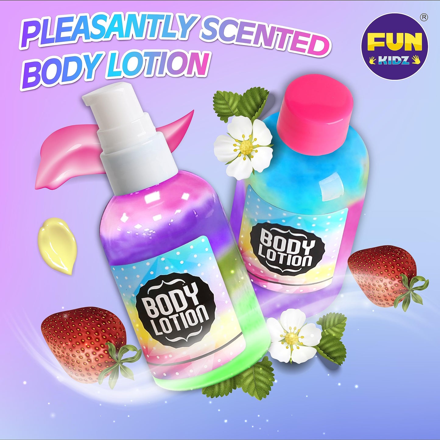 FunKidz Kid Body Lotion Making Kit – STEM Beauty Kit for Girls