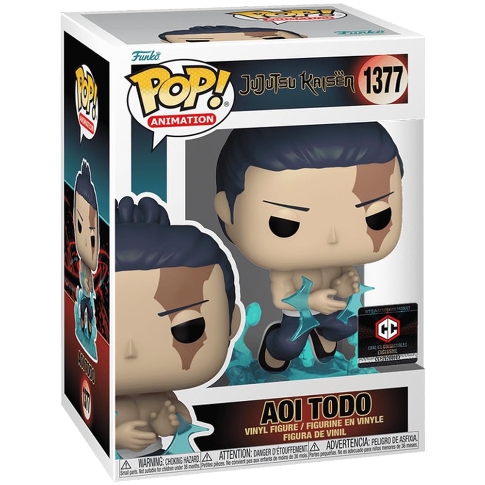 Funko Pop! Animation: Aoi Todo Special Edition Multicolor Exclusive Vinyl Figure – Jujutsu Kaisen #1377 (Common)