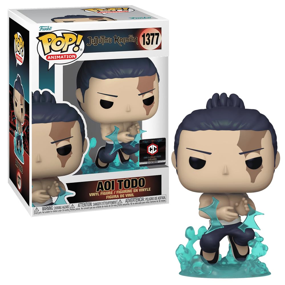 Funko Pop! Animation: Aoi Todo Special Edition Multicolor Exclusive Vinyl Figure – Jujutsu Kaisen #1377 (Common)