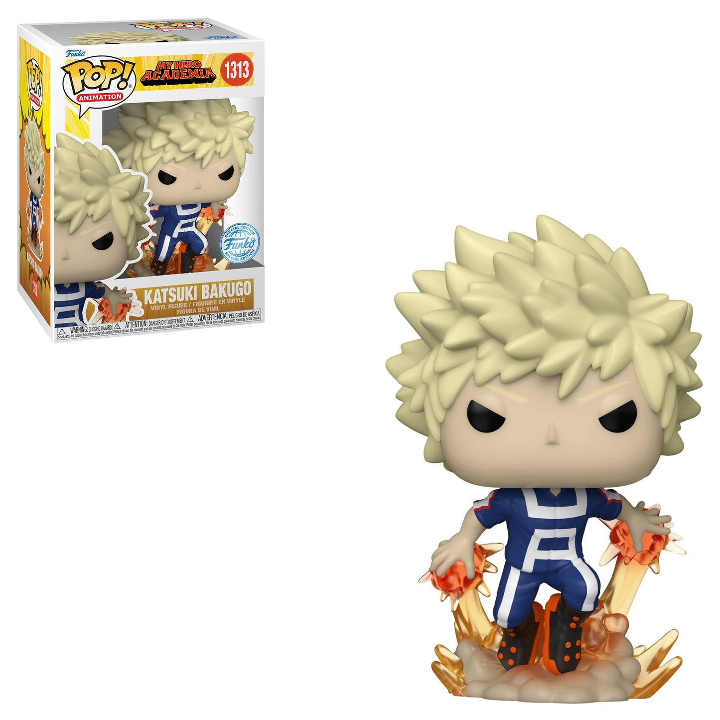 Funko Pop! Animation Katsuki Bakugo Training Special Edition Vinyl Figure #1313 – Exclusive MHA Collectible