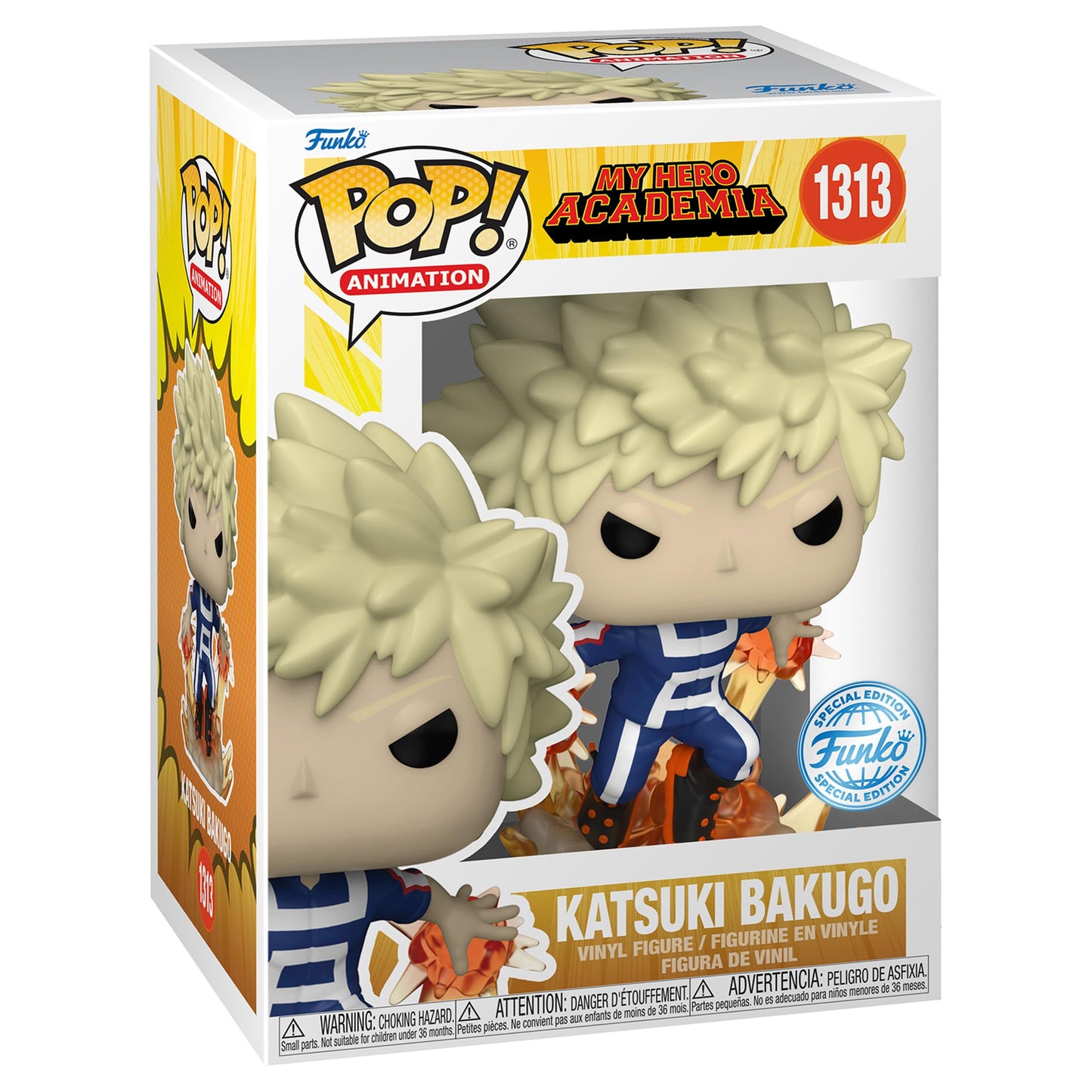 Funko Pop! Animation Katsuki Bakugo Training Special Edition Vinyl Figure #1313 – Exclusive MHA Collectible