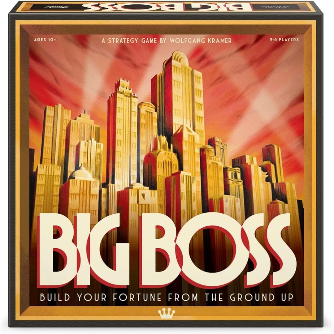 Funko Big Boss Strategy Board Game | 2–6 Players | 90 Min | Wolfgang Kramer