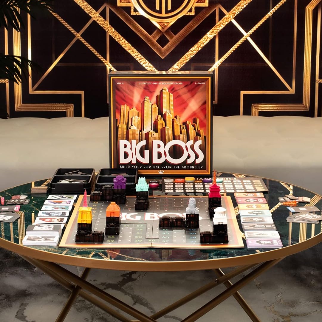 Funko Big Boss Strategy Board Game | 2–6 Players | 90 Min | Wolfgang Kramer