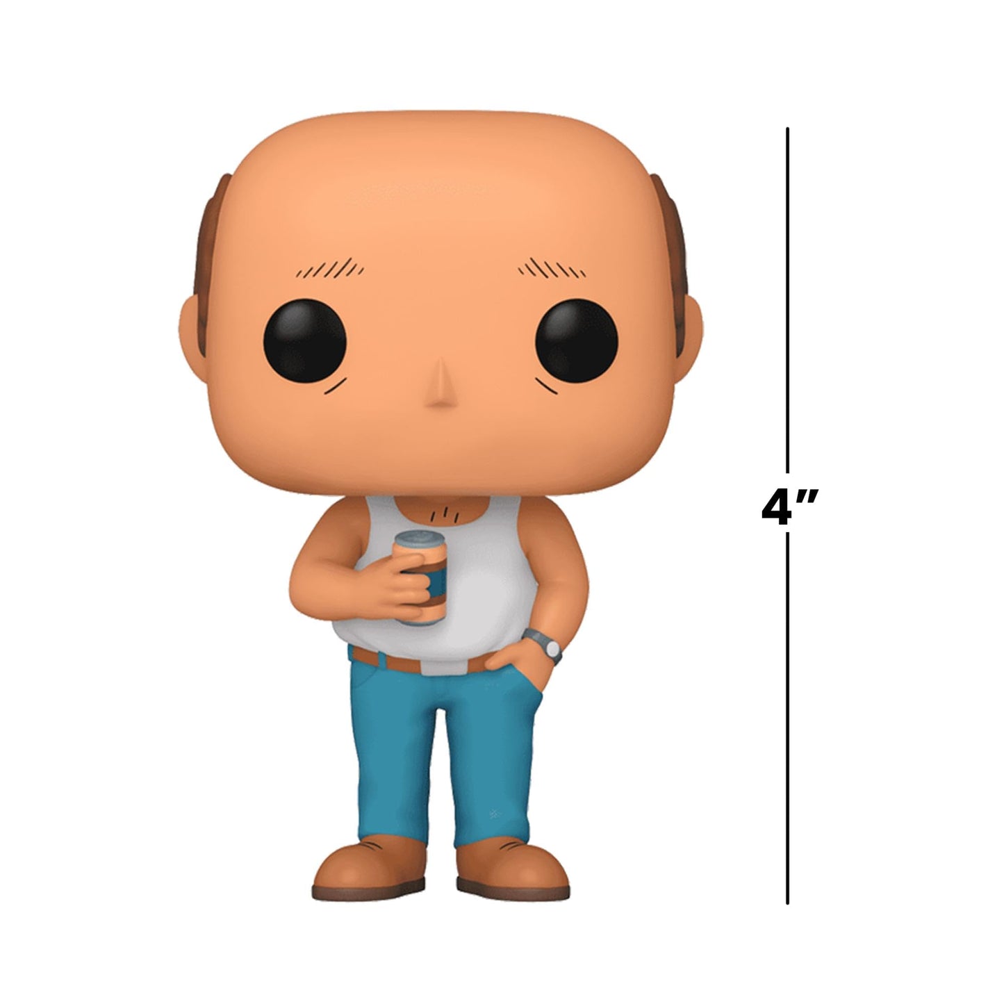 Funko Pop! TV King Of the Hill Bill Dauterive Vinyl Figure | Official Merchandise