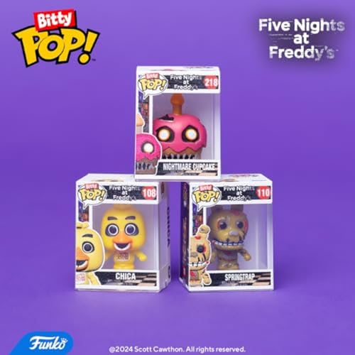 Funko Bitty POP! Five Nights at Freddy’s Ballora & Mystery Mini Figure Set – 0.9" Collectible | Cake Topper & Gift Idea