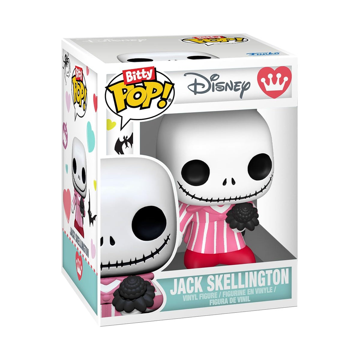 Funko Bitty POP! Bouquet: The Nightmare Before Christmas Sally & Jack Skellington 0.9 in Collectible