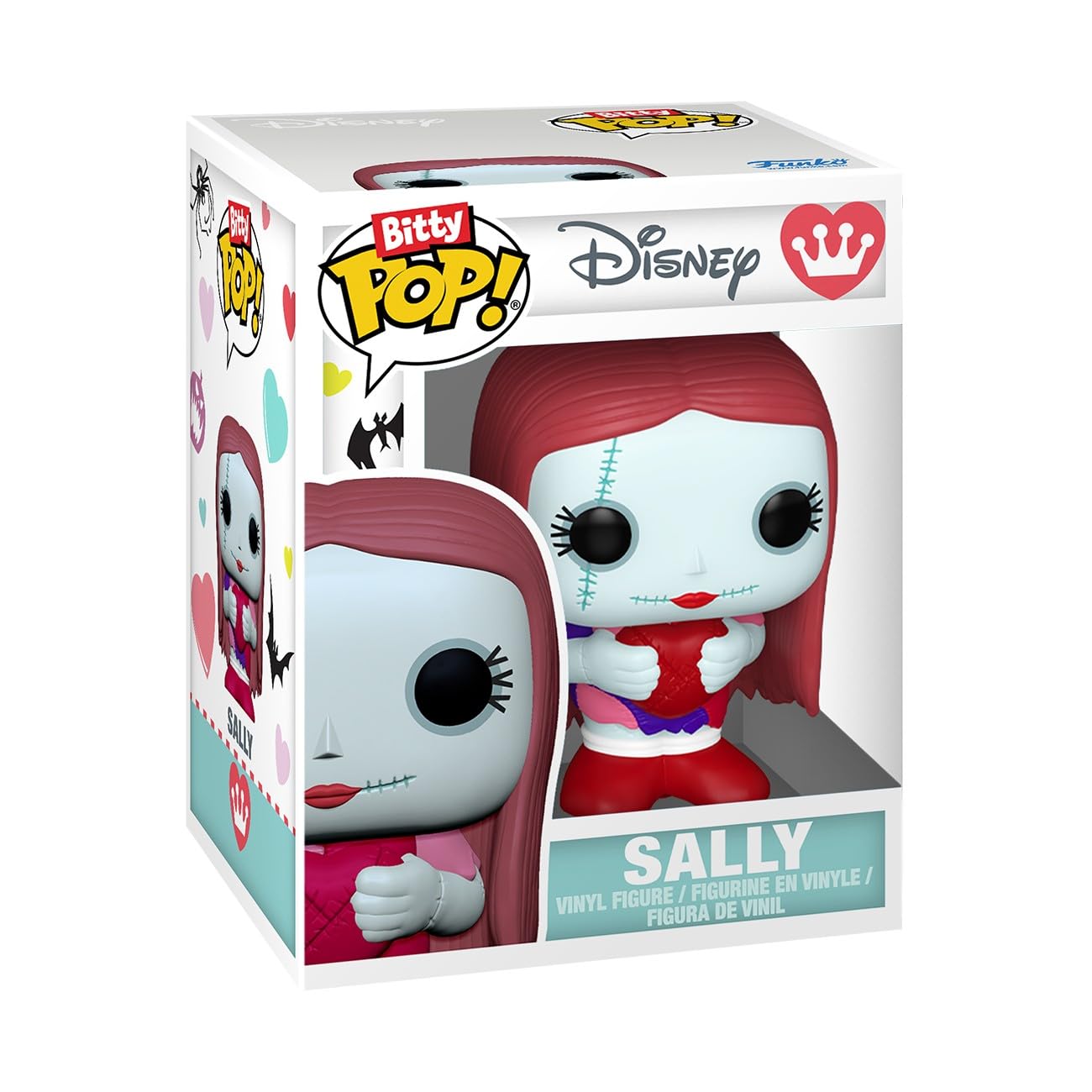 Funko Bitty POP! Bouquet: The Nightmare Before Christmas Sally & Jack Skellington 0.9 in Collectible