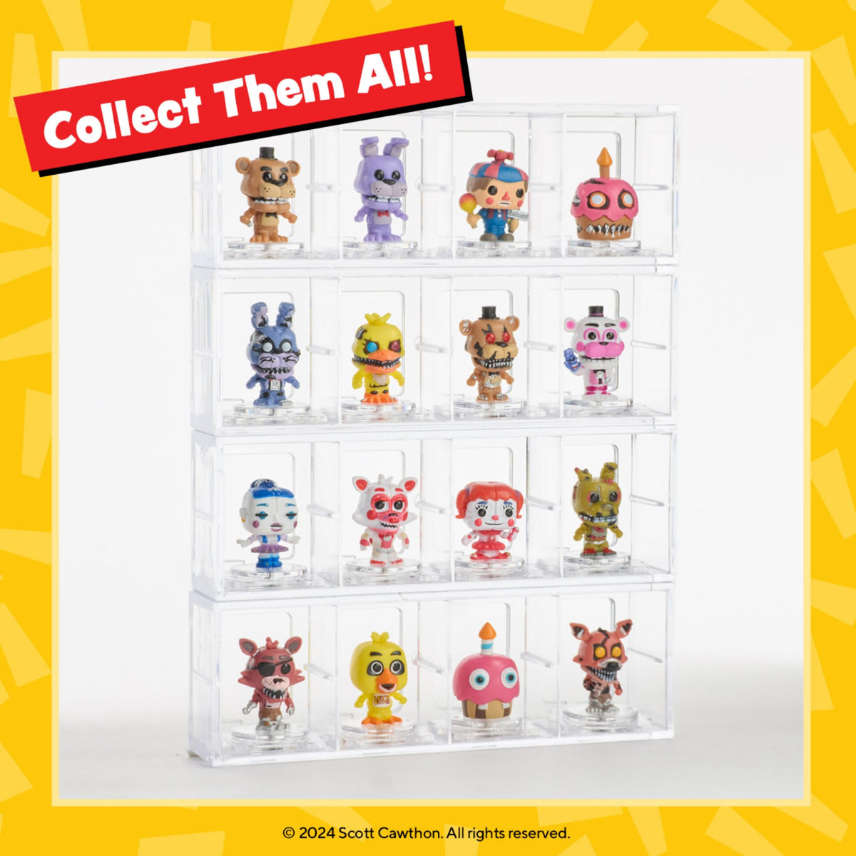 Funko Bitty POP! Five Nights at Freddy’s Ballora & Mystery Mini Figure Set – 0.9" Collectible | Cake Topper & Gift Idea