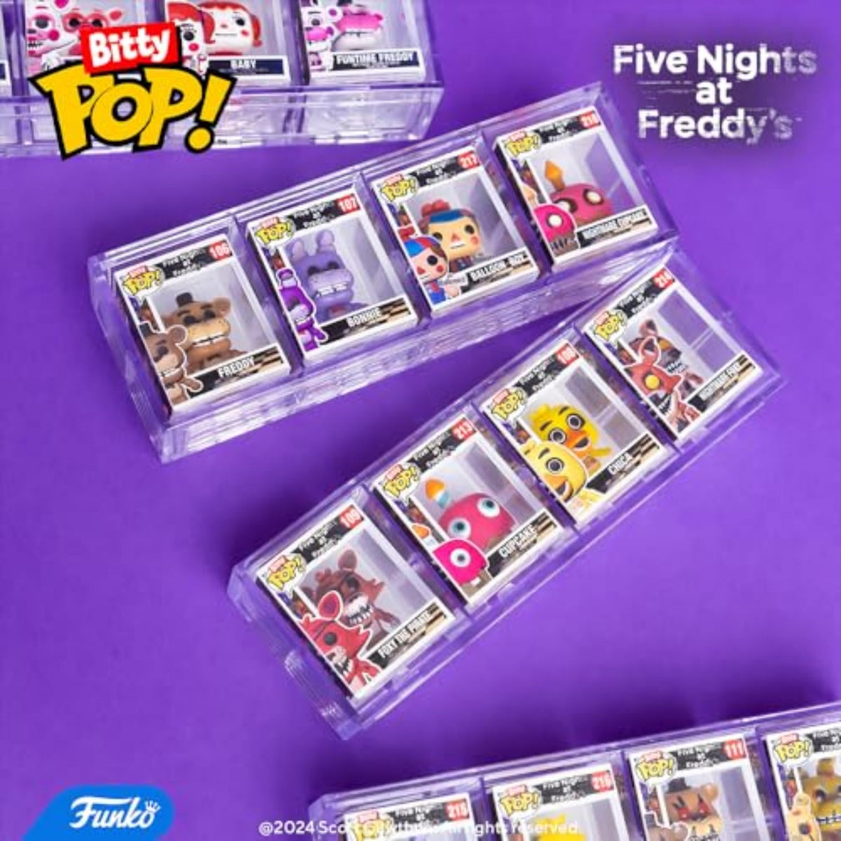 Funko Bitty POP! Five Nights at Freddy’s Ballora & Mystery Mini Figure Set – 0.9" Collectible | Cake Topper & Gift Idea