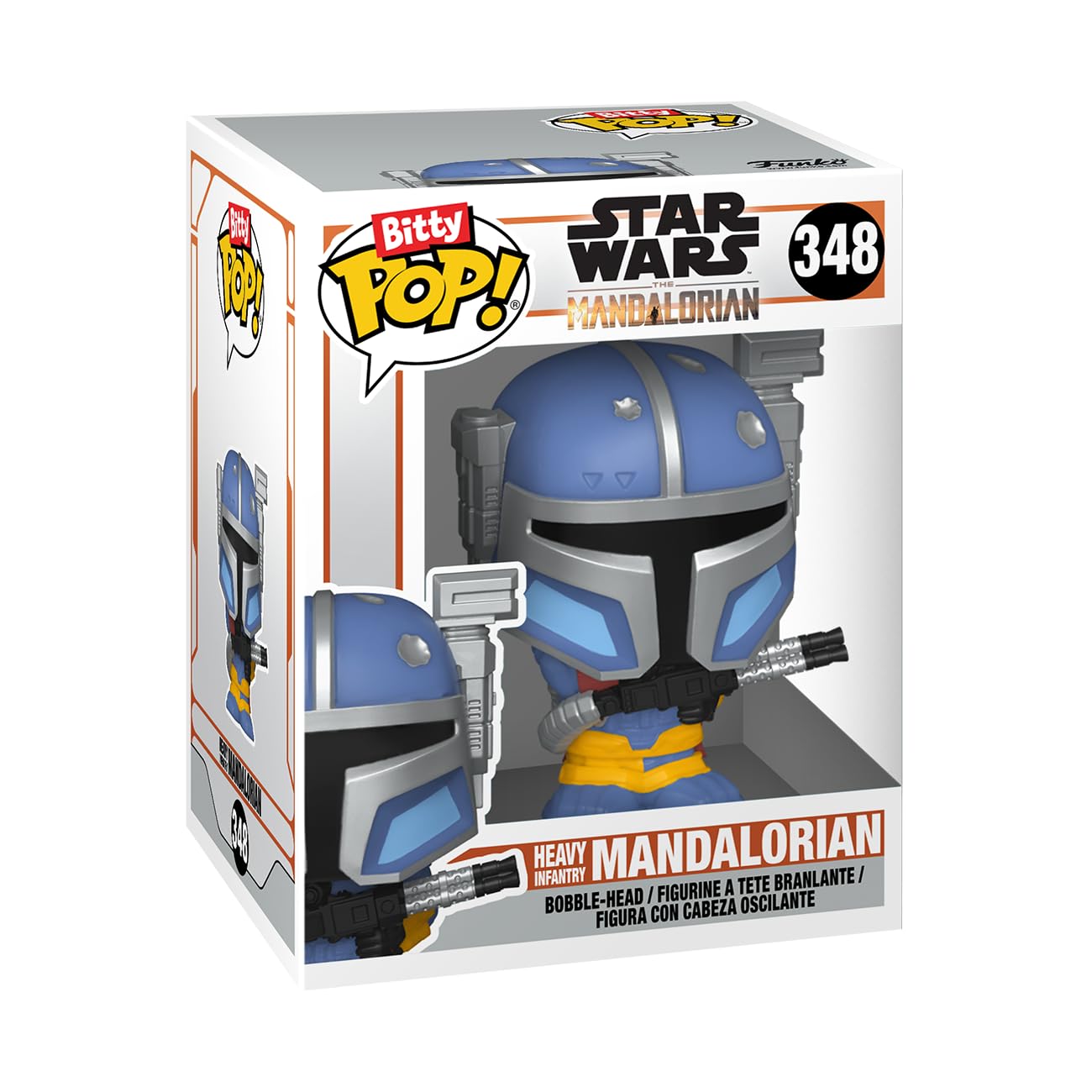 Funko Bitty Pop Mandalorian 4-Pack: Heavy Infantry, The Armorer, Bo-Katan Kryze & Mystery Chase (0.9 in)
