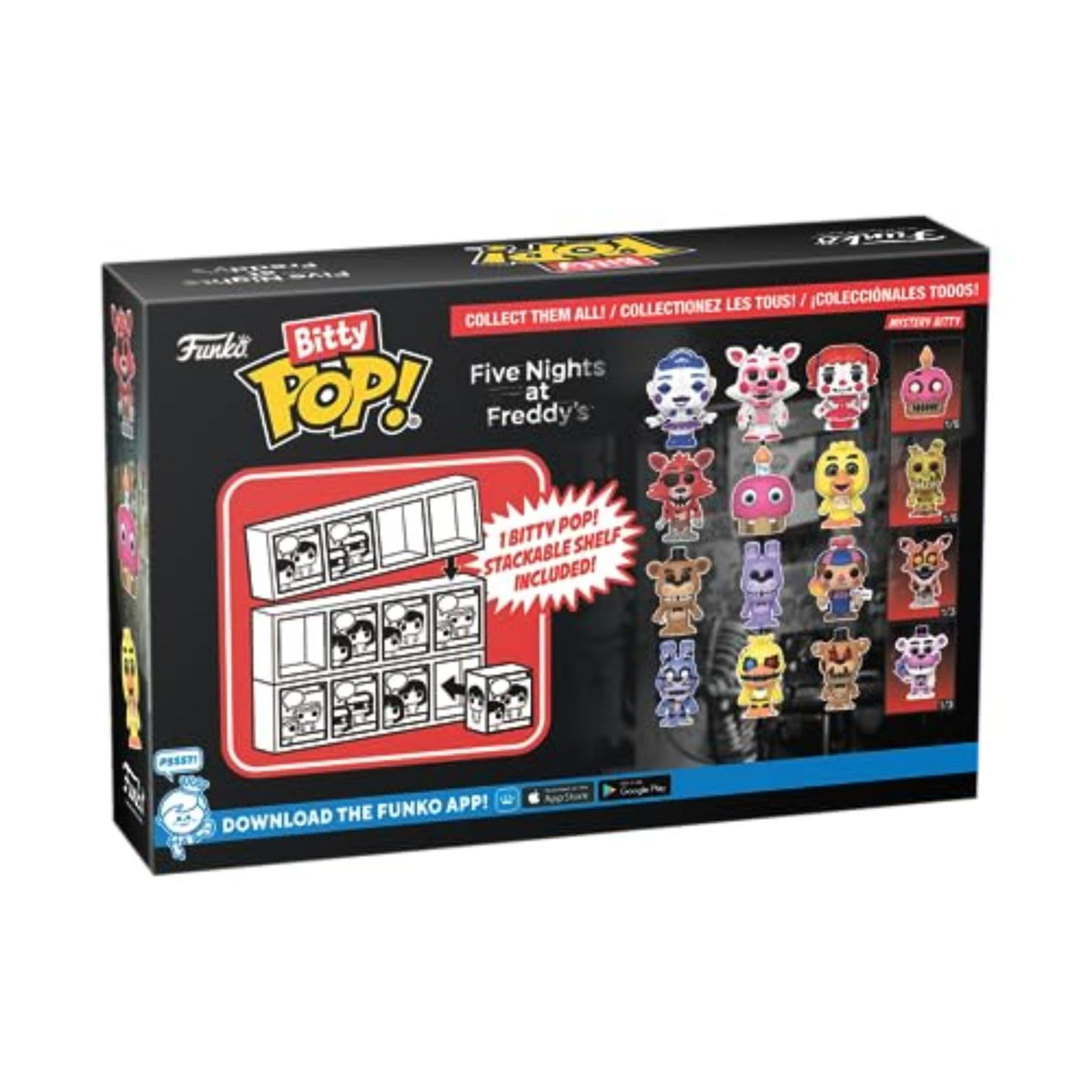 Funko Bitty POP! Five Nights at Freddy’s Ballora & Mystery Mini Figure Set – 0.9" Collectible | Cake Topper & Gift Idea