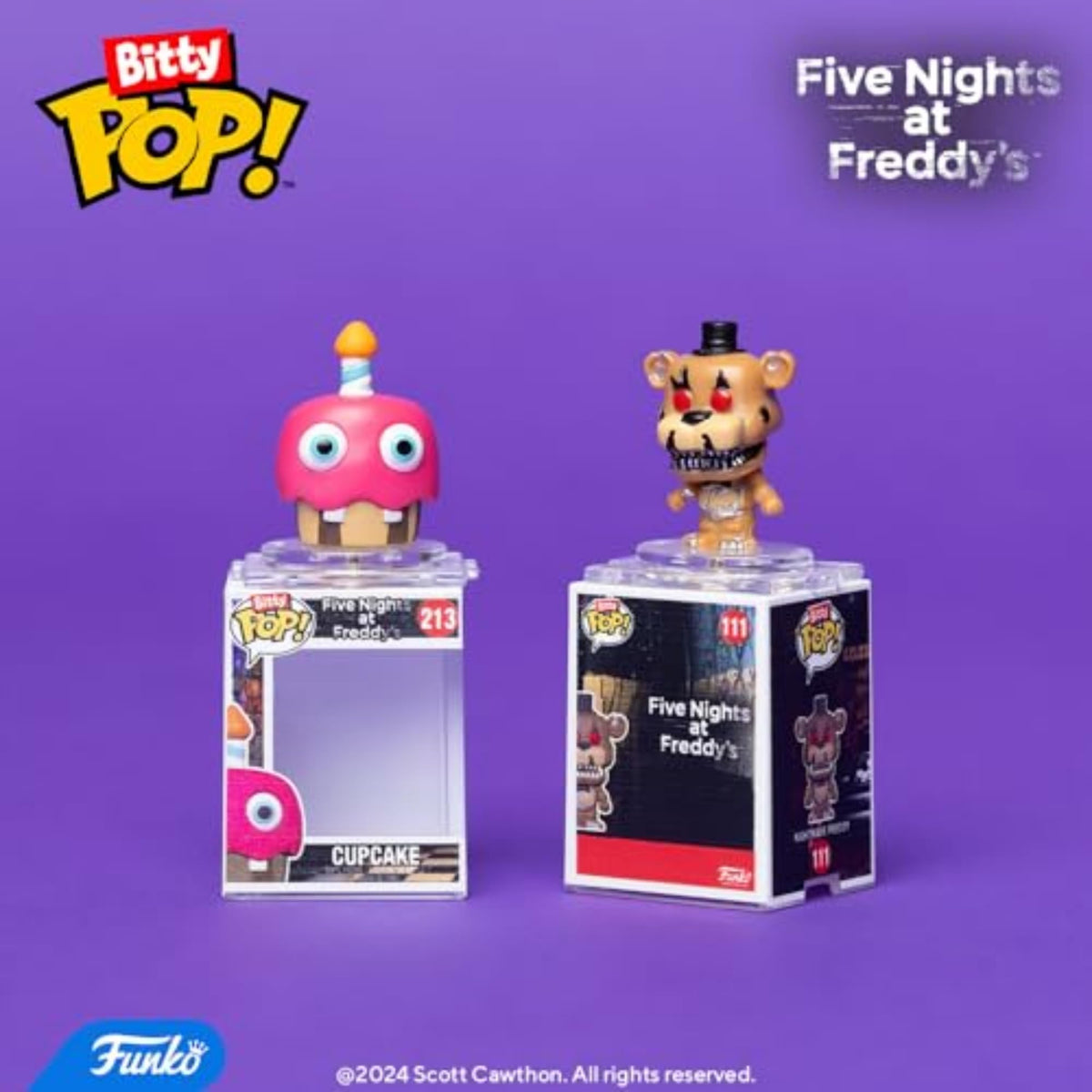 Funko Bitty POP! Five Nights at Freddy’s Ballora & Mystery Mini Figure Set – 0.9" Collectible | Cake Topper & Gift Idea